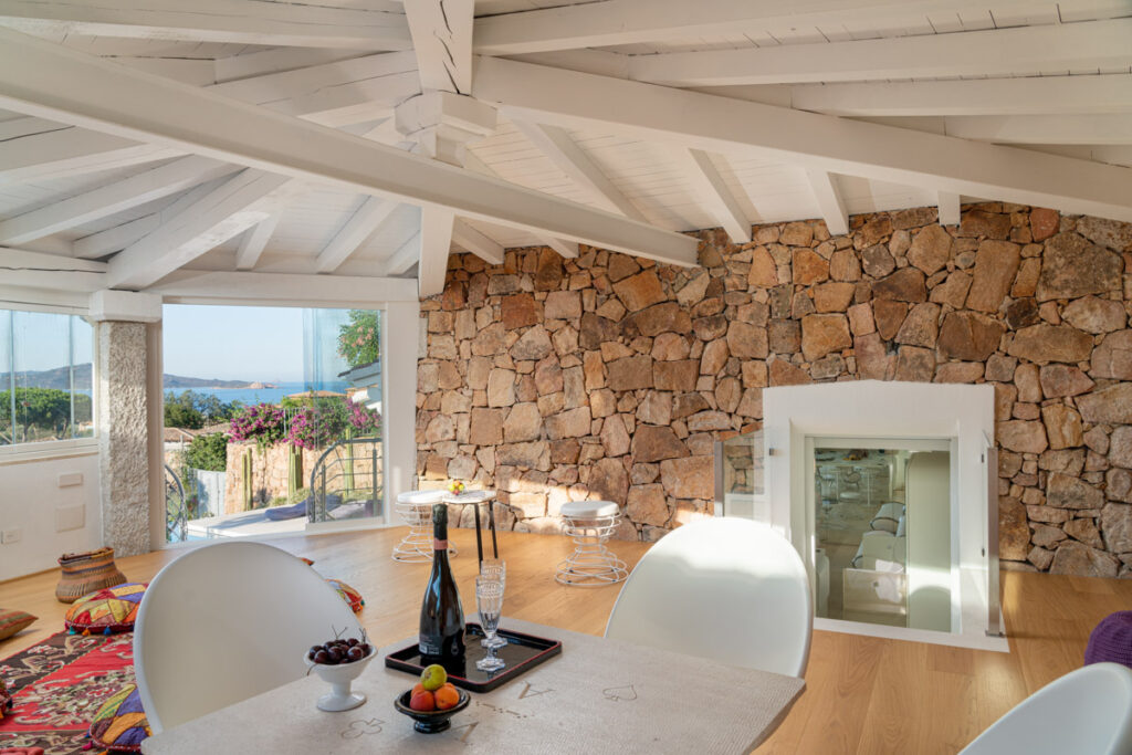 Villa Puntaldia White - Living detail