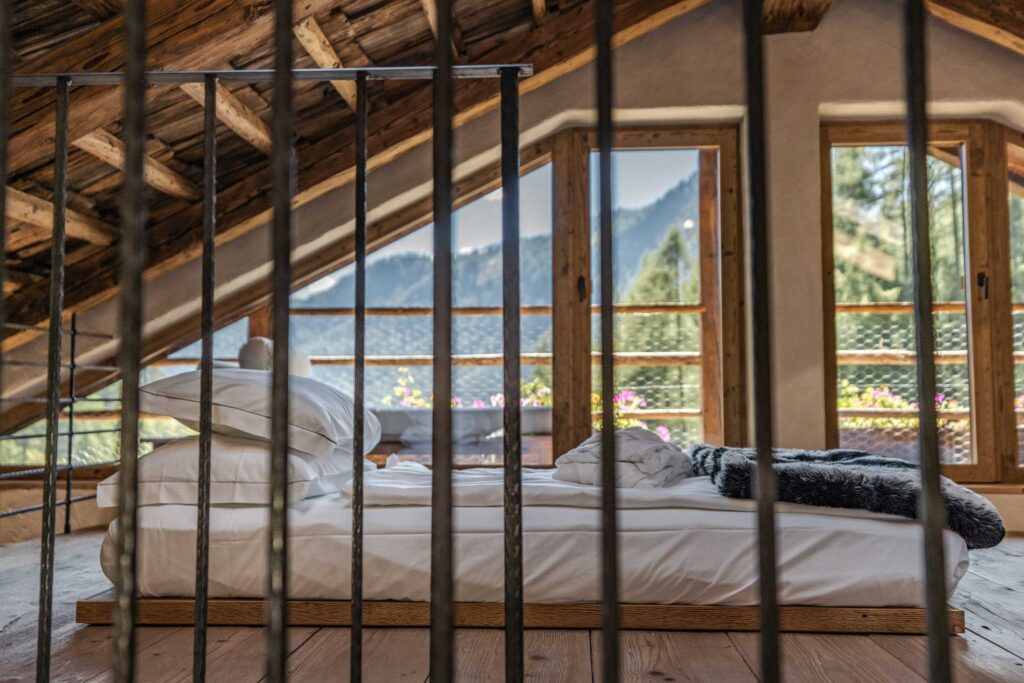 Cesa del Louf - Master bedroom mezzanine