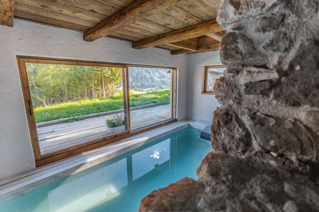 Cesa del Louf - Swimming pool detail