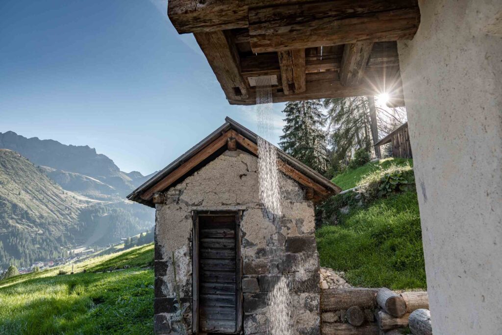 Cesa del Louf - Outdoor shower