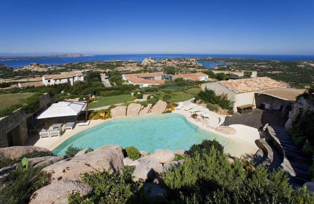 Villa Biriola - Swimming pool view
